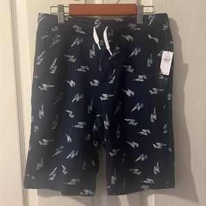 Old Navy Twill blue shorts with lighting size XL (14-16)